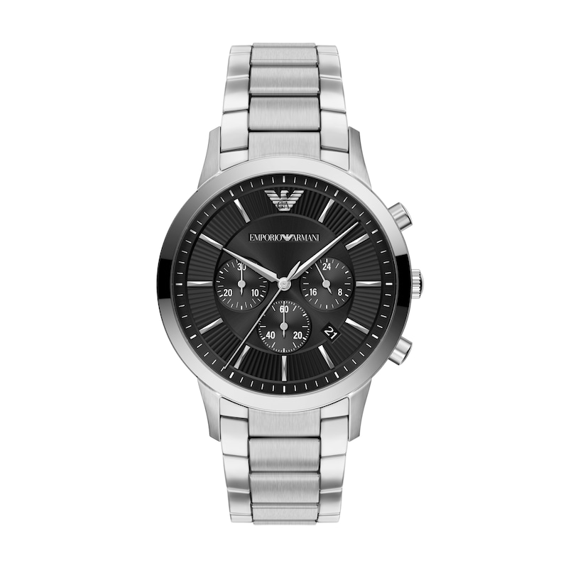 Main Image 1 of Emporio Armani Archetipo Chronograph Men's 43mm Stainless Steel Bracelet Watch