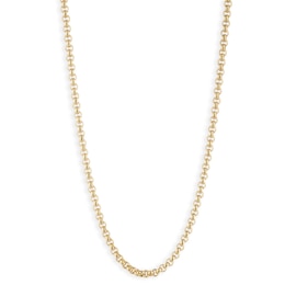 Lauren Ralph Lauren Gold Tone Rolo Chain Necklace