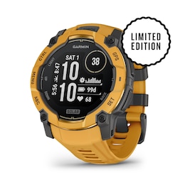 Garmin Instinct 3 50mm Yellow Silicone Limited Edition Smartwatch