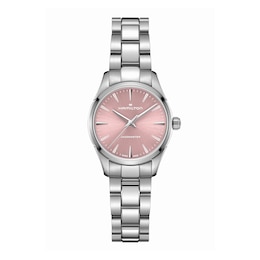 Hamilton Jazzmaster 32mm Pink Dial & Stainless Steel Watch