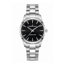 Hamilton Jazzmaster 40mm Black Dial & Stainless Steel Watch