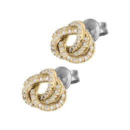 Emporio Armani Women's Gold-Tone Brass Stud Earrings