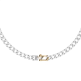 Emporio Armani Men's Two-Tone Stainless Steel Chain Necklace