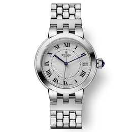 TUDOR Clair De Rose White Dial & Stainless Steel Watch