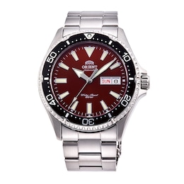 Orient Mako III Sports Divers Black Dial Stainless Steel Bracelet Watch