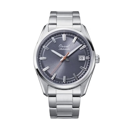 Orient Limited Edition 75th Anniversary Stretto Date Stainless Steel Bracelet Watch