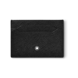 Montblanc Sartorial Emblem Black Leather 5CC Card Holder