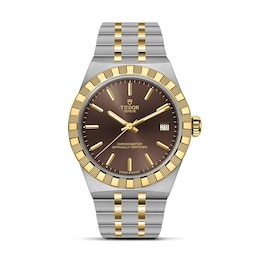 TUDOR Royal 36mm Brown Dial Yellow Gold & Stainless Steel  Watch