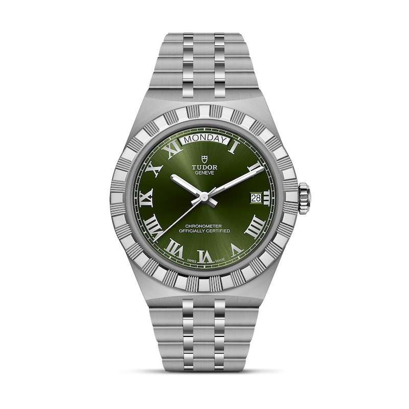 Main Image 1 of TUDOR Royal 40mm Green Dial & Stainless Steel Watch
