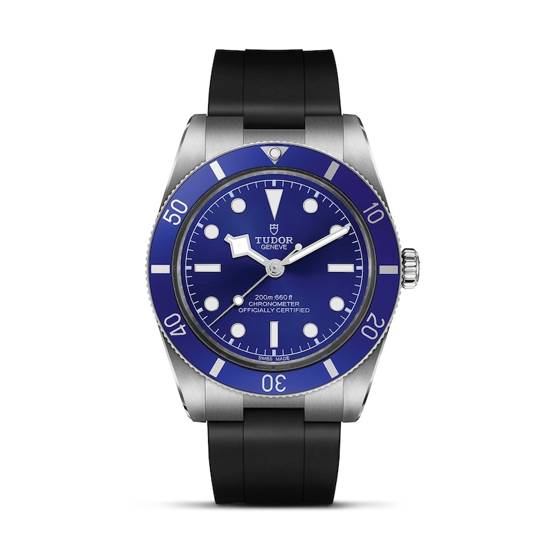 Main Image 1 of TUDOR Black Bay 54 Blue Dial & Black Rubber Strap Watch