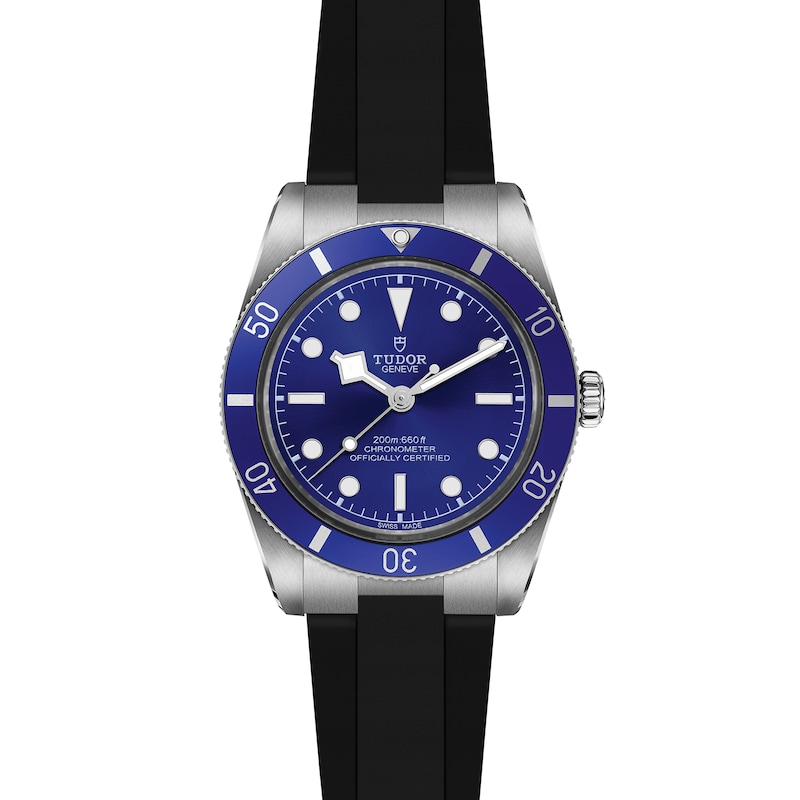 Main Image 2 of TUDOR Black Bay 54 Blue Dial & Black Rubber Strap Watch