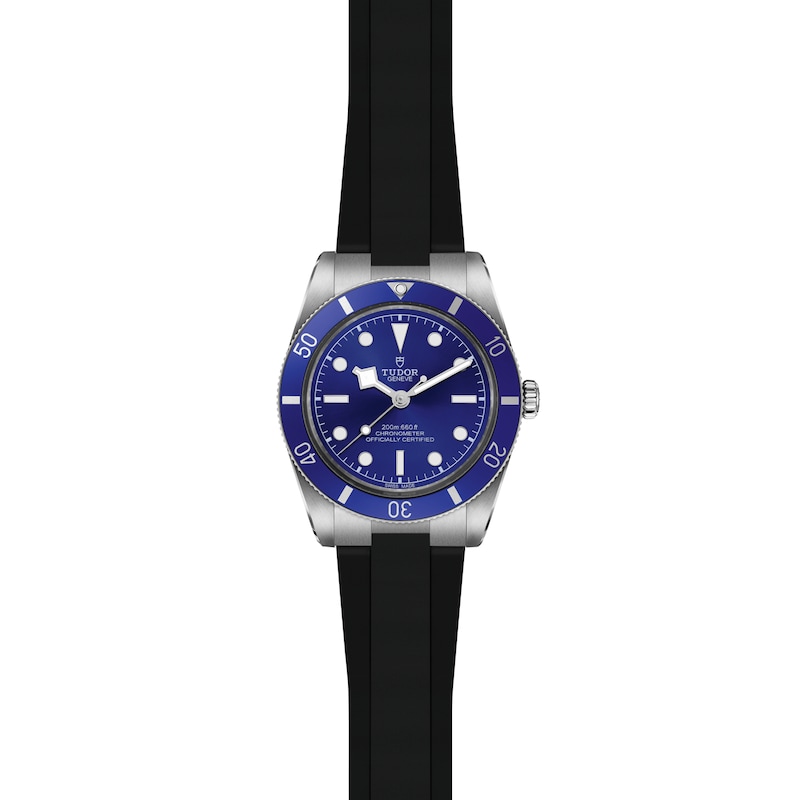Main Image 3 of TUDOR Black Bay 54 Blue Dial & Black Rubber Strap Watch