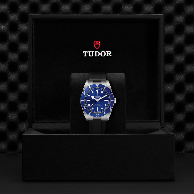 Main Image 4 of TUDOR Black Bay 54 Blue Dial & Black Rubber Strap Watch