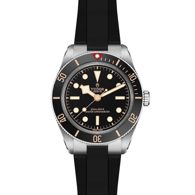 Main Image 2 of TUDOR Black Bay 58 Black Dial & Black Rubber Strap Watch