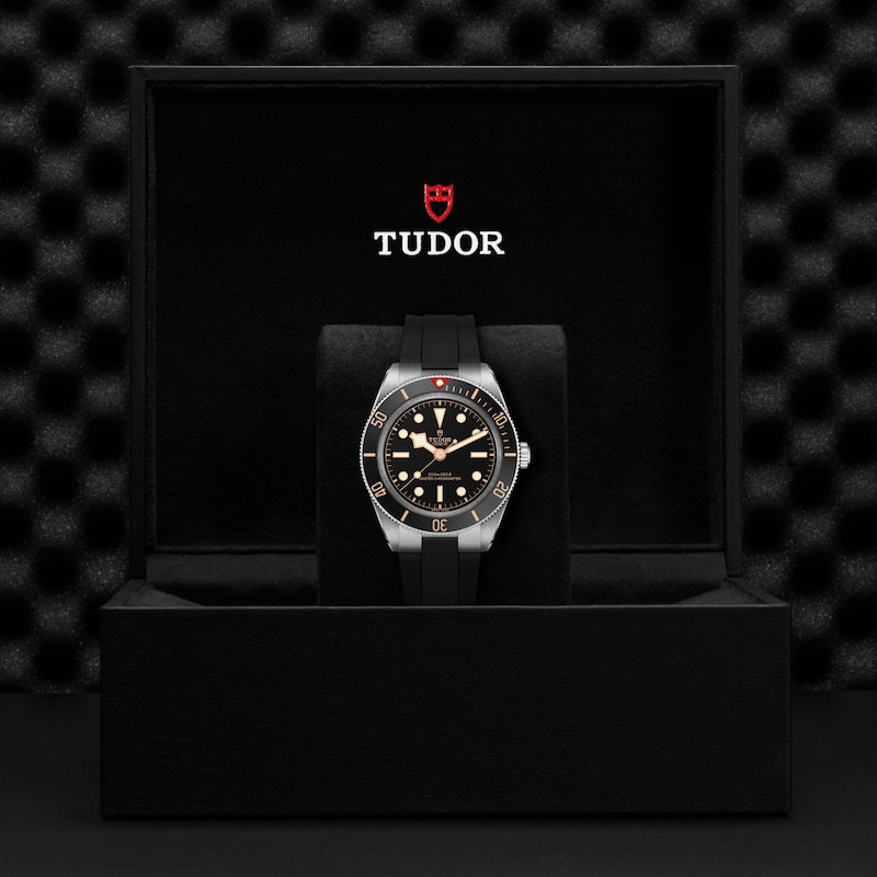 Main Image 4 of TUDOR Black Bay 58 Black Dial & Black Rubber Strap Watch