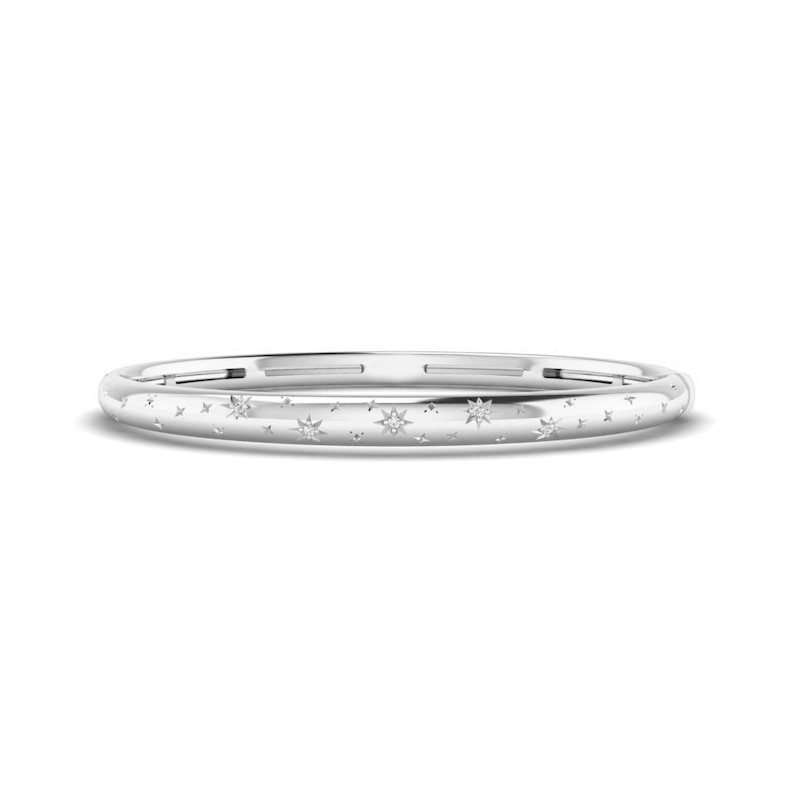 Main Image 1 of KLEORA Pure Modern Electrum™ Diamond Star Burst Bangle