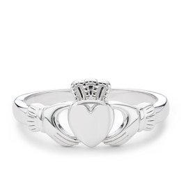 Sterling Silver Small Claddagh Ring