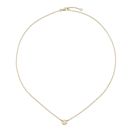 Gucci Interlocking 18ct Yellow Gold Pendant Necklace Gucci Interlocking 18ct Yellow Gold Pendant Necklace