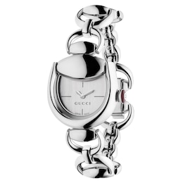 Gucci Horsebit Generation 27mm Stainless Steel Bracelet Watch