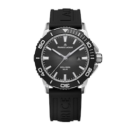 Maurice Lacroix Pontos S Solar Men's 41mm Black Dial & Rubber Strap Watch