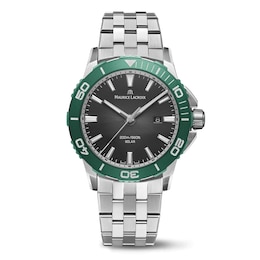 Maurice Lacroix Pontos S Solar Men's 41mm Black Dial & Stainless Steel Watch