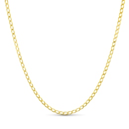 9ct Yellow Gold 18" x 1.4mm Spiga Chain Necklace