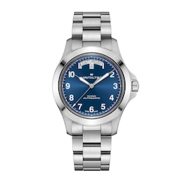 Hamilton Khaki Field King Day-Date 40mm Stainless Steel Watch
