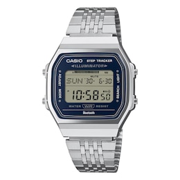 Casio Vintage ABL-100WE-2AEF Stainless Steel Bracelet Digital Bluetooth Watch