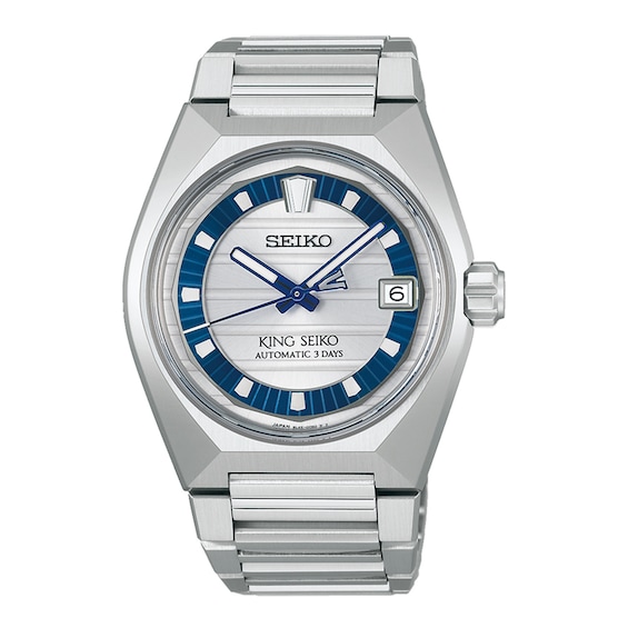 Men's Seiko 145Th Anniversary King Seiko Vanac Stainless Steel Limited Edition Watch