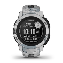 Garmin Instinct 2S 40mm Grey Camo Silicone Strap Smartwatch