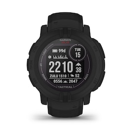 Garmin Instinct 2 Solar Tactical 45mm Black Silicone Strap Smartwatch