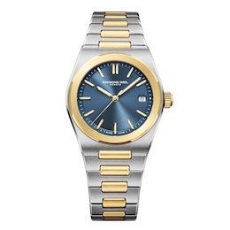 Raymond Weil A.R.T. Date 38mm Blue Dial & Two Tone Bracelet Watch