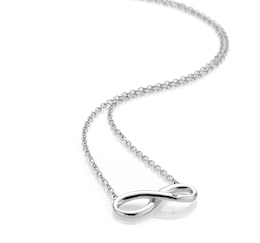 Hot Diamonds Fresh Sterling Silver Diamond Infinity Pendant Necklace