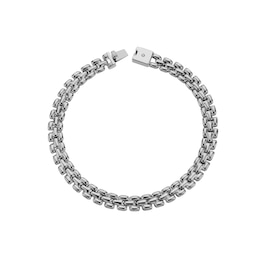 Hot Diamonds Sterling Silver Diamond Woven Chain Bracelet
