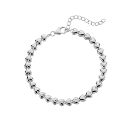 Hot Diamonds Serenity Sterling Silver Diamond Heart Bracelet
