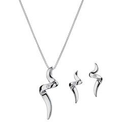 Hot Diamonds Sensual Curl Pendant & Earrings Gift Set
