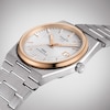 Thumbnail Image 4 of Tissot PRX Powermatic 80 Two Tone Bracelet Watch