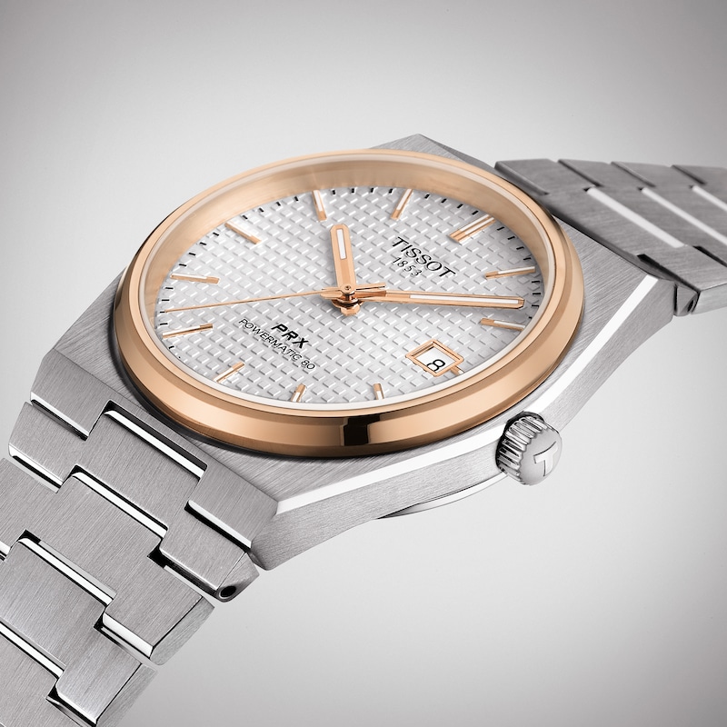 Main Image 4 of Tissot PRX Powermatic 80 Two Tone Bracelet Watch