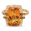 Thumbnail Image 0 of Le Vian 14ct Yellow Gold 0.29ct Diamond Citrine Ring