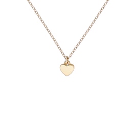 Ted Baker HARA: Gold Tone Tiny Heart Pendant Necklace