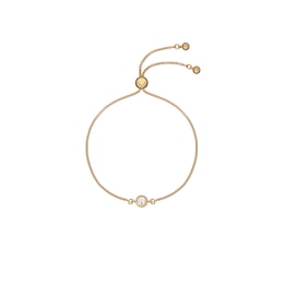 Ted Baker SARSAA: Gold Tone Crystal Bolo Bracelet
