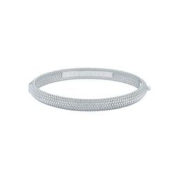 Ted Baker DOTETT: Silver Tone Dotty Bangle Bracelet