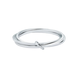 Ted Baker HUULIA: Silver Tone Multi Hoop Bangle Bracelet
