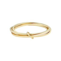 Ted Baker HUULIA: Gold Tone Multi Hoop Bangle Bracelet
