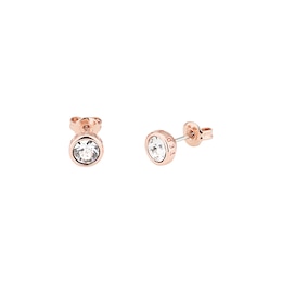 Ted Baker SINAA: Gold Tone Crystal Stud Earrings