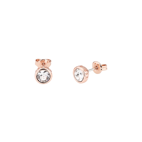 Women's Ted Baker Sinaa: Gold Tone Crystal Stud Earrings