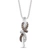 Thumbnail Image 1 of Le Vian 14ct White Gold 0.29ct Diamond Weave Pendant