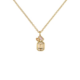 Ted Baker MILEY: Gold-Tone Crystal Cluster Pendant