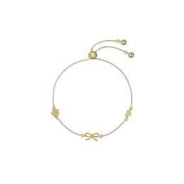 Ted Baker ILONA: Gold-Tone Mini Icons Adjustable Bracelet