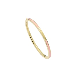 Ted Baker ROLEY: Gold-Tone Classic Colour Enamel Slim Bangle Bracelet